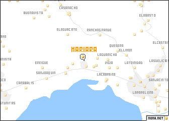 map of Mariara