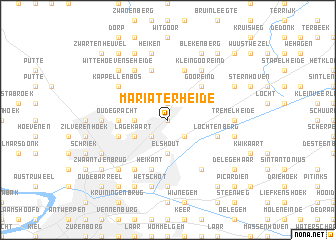 map of Maria-ter-Heide