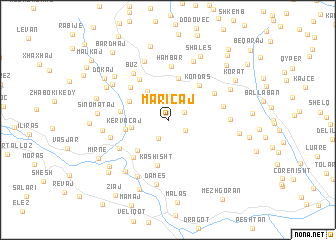 map of Maricaj