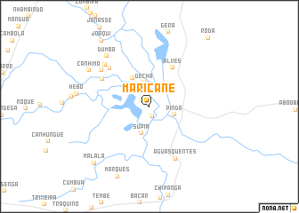 map of Mariçane