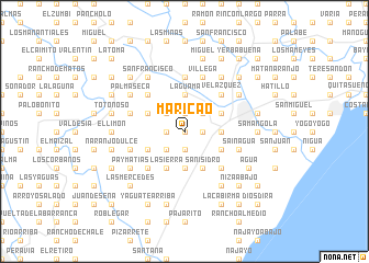 map of Maricao