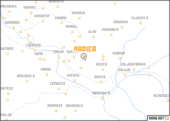 map of Marica