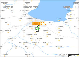 map of Mariedal
