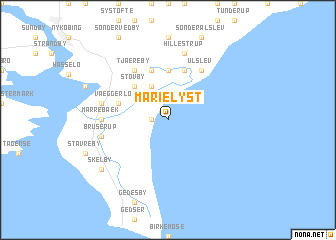 map of Marielyst