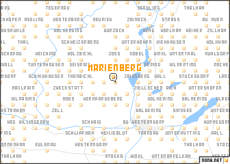 map of Marienberg