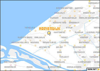 map of Mariëndijk