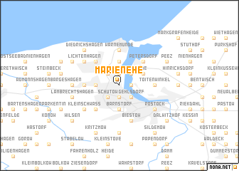 map of Marienehe