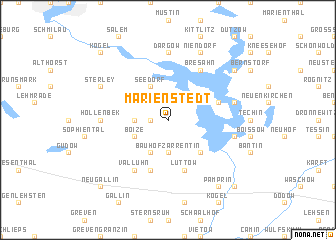 map of Marienstedt