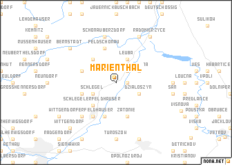 map of Marienthal