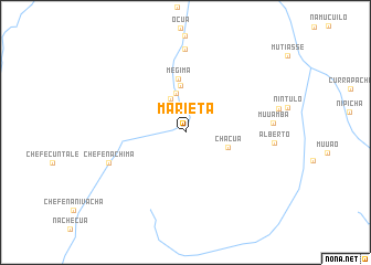 map of Marieta