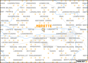 map of Mariette