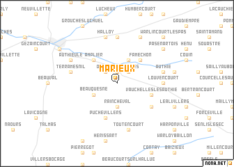 map of Marieux