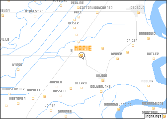 map of Marie