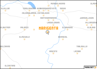map of Marigenta