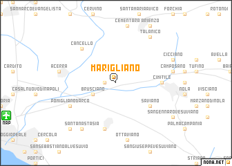 map of Marigliano