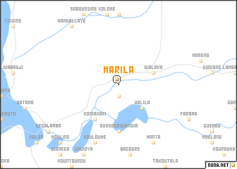 map of Marila