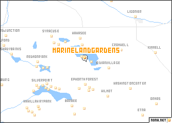 map of Marineland Gardens