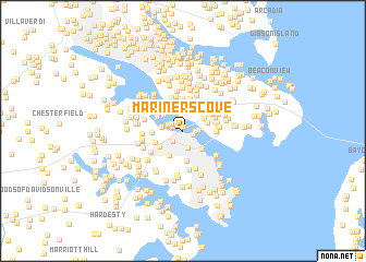 map of Mariners Cove