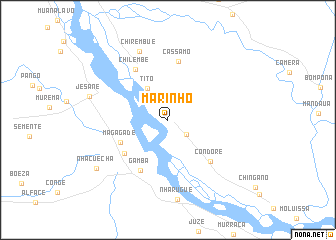 map of Marinho