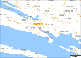 map of Marinica