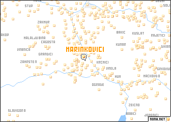 map of Marinkovići