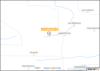 map of (( Marinkov ))