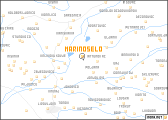 map of Marino Selo