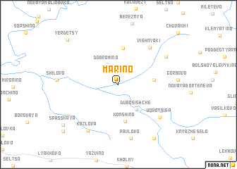 map of Mar\