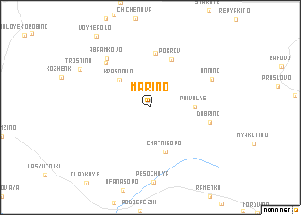 map of Mar\