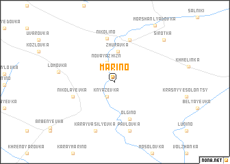 map of Mar\