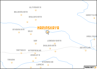 map of Mar\