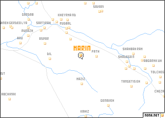 map of Mārīn