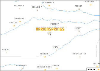 map of Marion Springs