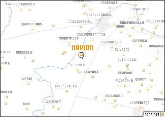 map of Marion