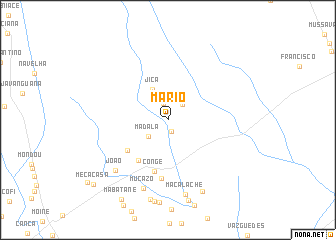 map of Mário