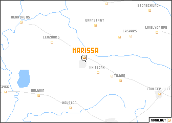 map of Marissa