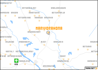 map of Marivorahona