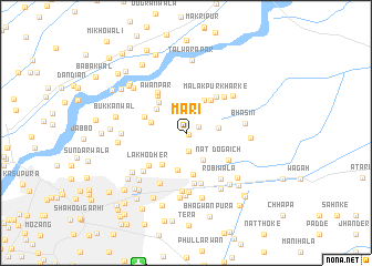 map of Māri