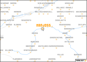 map of Marjoß