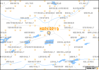 map of Markaryd