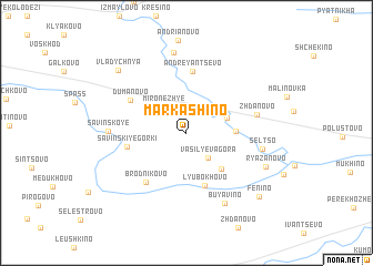 map of Markashino