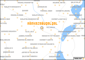 map of Markaz Abū Qalqal