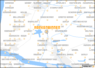 map of Markenbinnen