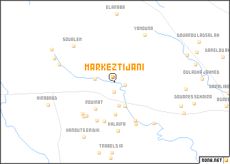 map of Markez Tijani