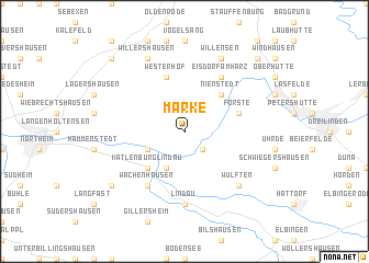 map of Marke