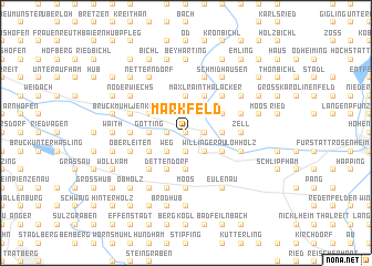 map of Markfeld