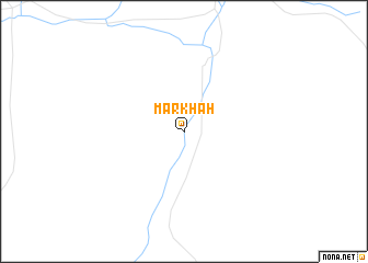 map of Markhah