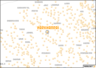 map of Markhanrai