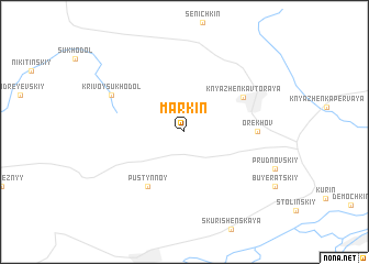 map of Markin