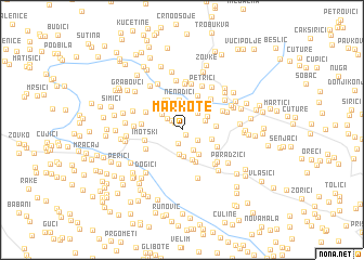 map of Markote